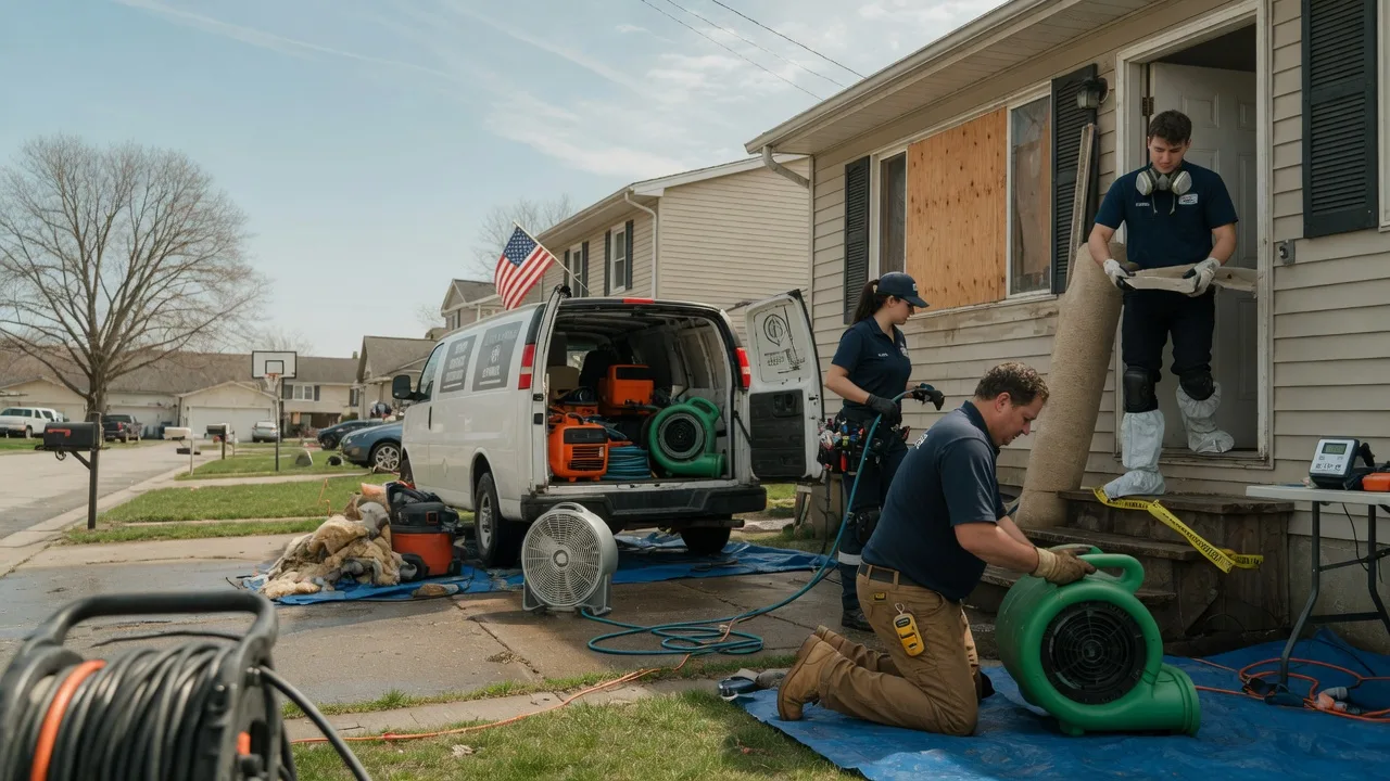 Water Damage Restoration in Houma, LA near me